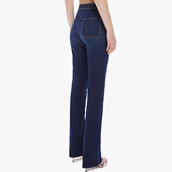 “NEW” MOTHER High-Waist Smokin Double Welt Heel Jean - Picture 3 of 11